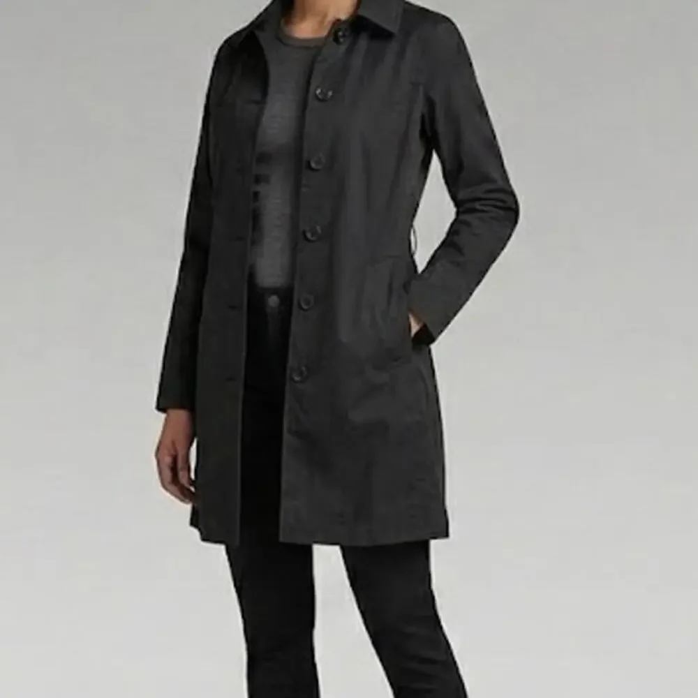 G-Star Raw Minor Hunting Slim Trench Coat S Black Water Repellent Utility Tech